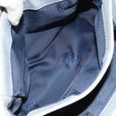 LOEWE Anagram Shoulder Bag Leather Gray Gold Auth 166708-22