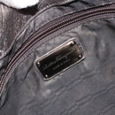 Salvatore Ferragamo Gancini Shoulder Bag Leather Gold Auth 166709-14