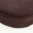 VERSACE Hand Bag Nylon Black Silver Auth 166717V-14