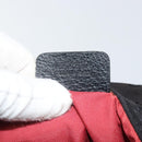 BVLGARI Logo Mania Tote Bag Canvas Black Silver Auth 166723-20