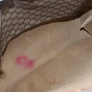 GUCCI GG Supreme Web Sherry Line Bag PVC Beige Gold Red 39 02 091 Auth 166726-16