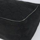 GUCCI GG Canvas Hand Bag Black 106644 Auth 166729-9