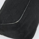 GUCCI GG Canvas Hand Bag Black 106644 Auth 166729-16