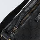 GUCCI GG Canvas Hand Bag Black 106644 Auth 166729-10