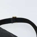 GUCCI GG Canvas Hand Bag Black 106644 Auth 166729-8