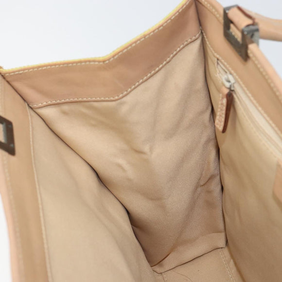 GUCCI Jackie GG Canvas Hand Bag Yellow Silver 002 1065 Auth 166737