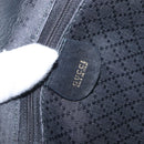 GUCCI Bamboo Backpack Leather Black Gold 003 2058 0016 Auth 166739-21