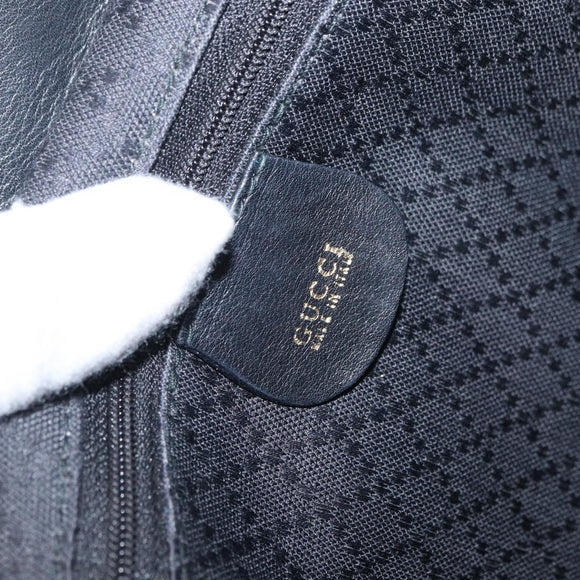GUCCI Bamboo Backpack Leather Black Gold 003 2058 0016 Auth 166739