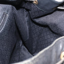 GUCCI Bamboo Backpack Leather Black Gold 003 2058 0016 Auth 166739-22