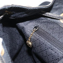 GUCCI Bamboo Backpack Leather Black Gold 003 2058 0016 Auth 166739-24