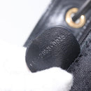 GUCCI Bamboo Backpack Leather Black Gold 003 2058 0016 Auth 166739-12