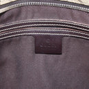 GUCCI GG Supreme Shoulder Bag PVC Beige Gold 201446 Auth 166741-16