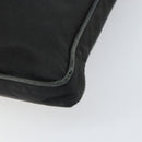 PRADA Shoulder Bag Nylon Black Silver Auth 166754-8