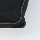 PRADA Shoulder Bag Nylon Black Silver Auth 166754-16