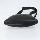 PRADA Shoulder Bag Nylon Black Silver Auth 166754-5
