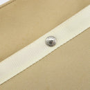 PRADA Sports Shoulder Bag Canvas Beige Silver Auth 166757-18