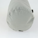 PRADA Sports Shoulder Bag Canvas Gray Silver Auth 166758-5