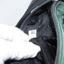 PRADA Shoulder Bag Nylon Khaki Silver Auth 166760-12
