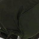 PRADA Backpack Nylon Khaki Silver Auth 166761-18
