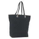 GUCCI GG Canvas Tote Bag Black Gold 002 1098 1705 Auth 166765-1