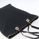 GUCCI GG Canvas Tote Bag Black Gold 002 1098 1705 Auth 166765-6