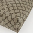 GUCCI GG Supreme Web Sherry Line Tote Bag PVC Beige Red 39 02 003 Auth 166766-12
