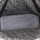 FENDI Zucca Canvas Tote Bag Black Brown Auth 166775-11