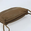 LOEWE Anagram Shoulder Bag Leather Brown Auth 166780-6
