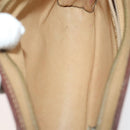 CELINE Macadam Canvas C Sulky Bag PVC Leather 4 Set Brown Beige Navy Auth 166797-19