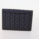 CELINE Macadam Canvas C Sulky Bag PVC Leather 4 Set Brown Beige Navy Auth 166797-21