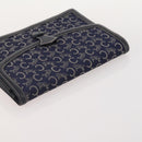 CELINE Macadam Canvas C Sulky Bag PVC Leather 4 Set Brown Beige Navy Auth 166797-23