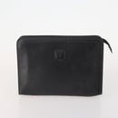 CELINE Macadam Canvas C Sulky Bag PVC Leather 4 Set Brown Beige Navy Auth 166797-2