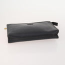 CELINE Macadam Canvas C Sulky Bag PVC Leather 4 Set Brown Beige Navy Auth 166797-6
