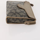 Burberrys Saint Laurent Clutch Bag Leather 2 Set Brown Beige Auth 166798-12