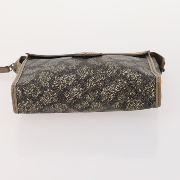 Burberrys Saint Laurent Clutch Bag Leather 2 Set Brown Beige Auth 166798