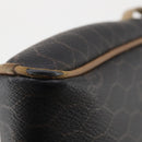 BALLY PRADA Dior Honeycomb Canvas Bag PVC Leather Satin 3 Set Black Auth 166801-23