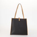 BALLY PRADA Dior Honeycomb Canvas Bag PVC Leather Satin 3 Set Black Auth 166801-3