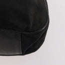 GUCCI Bamboo Hand Bag Nylon 2way 2 Set Black Auth 166802-16