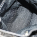 GUCCI Bamboo Hand Bag Nylon 2way 2 Set Black Auth 166802-9