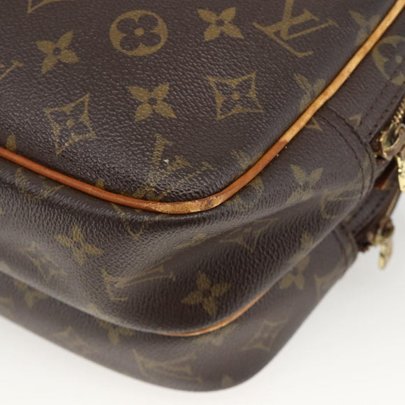 LOUIS VUITTON Monogram Reporter PM Shoulder Bag M45254 LV Auth 166804