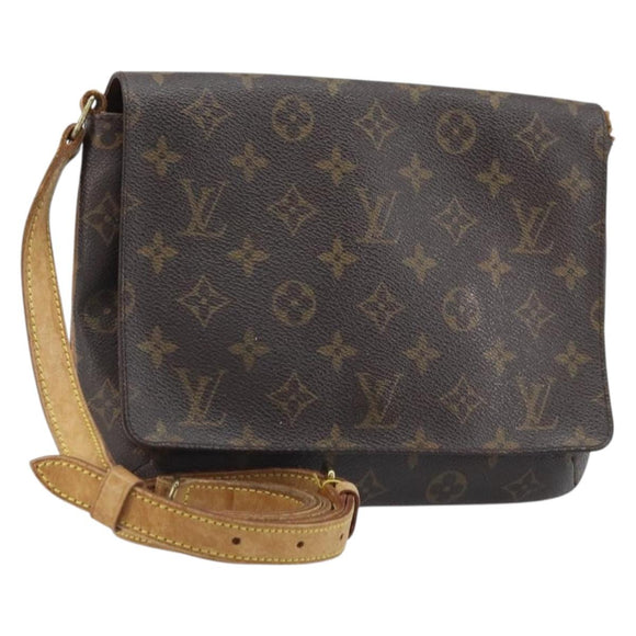 LOUIS VUITTON Monogram Musette Tango Long Strap Shoulder Bag M51388 Auth 166805