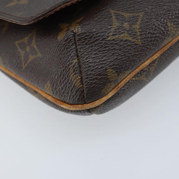 LOUIS VUITTON Monogram Musette Tango Long Strap Shoulder Bag M51388 Auth 166805