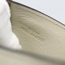 LOEWE Anagram Wallet Leather Blue Silver Auth 166820-12