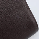 LOUIS VUITTON Taiga Baikal Clutch Bag Grizzly M30188 LV Auth 166830-12