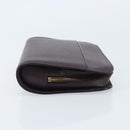 LOUIS VUITTON Taiga Baikal Clutch Bag Grizzly M30188 LV Auth 166830-4