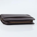LOUIS VUITTON Taiga Baikal Clutch Bag Grizzly M30188 LV Auth 166830-6