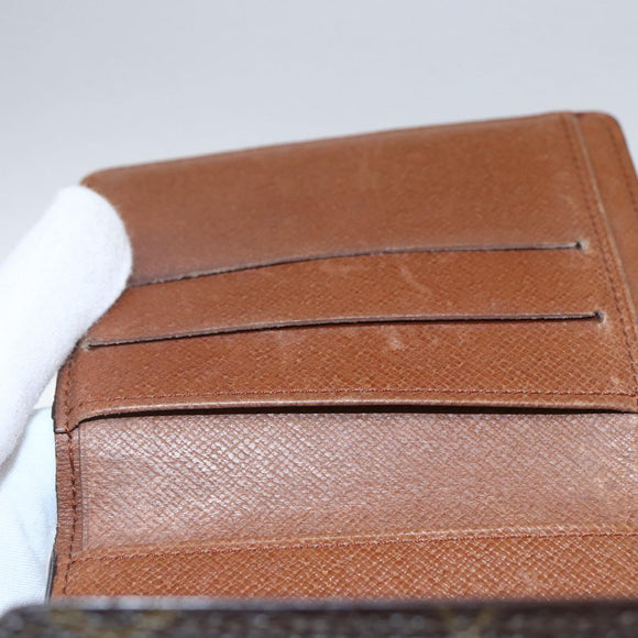 LOUIS VUITTON Monogram Porte Monnaie Bier Cartes Crdit M61652 LV Auth 166845