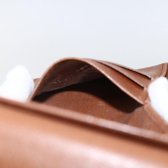 LOUIS VUITTON Monogram Porte Monnaie Bier Cartes Crdit M61652 LV Auth 166845