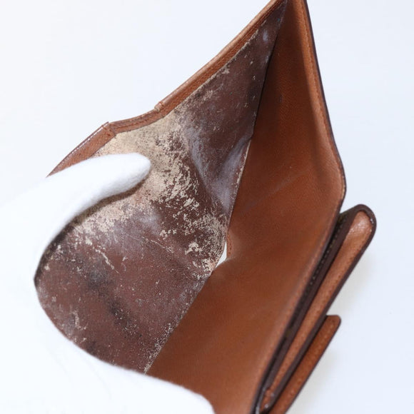 LOUIS VUITTON Monogram Porte Monnaie Bier Cartes Crdit M61652 LV Auth 166845