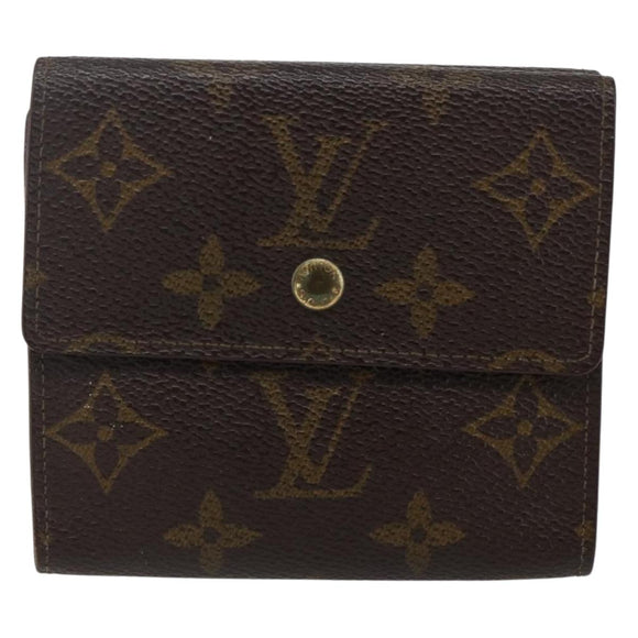 LOUIS VUITTON Monogram Porte Monnaie Bier Cartes Crdit M61652 LV Auth 166845